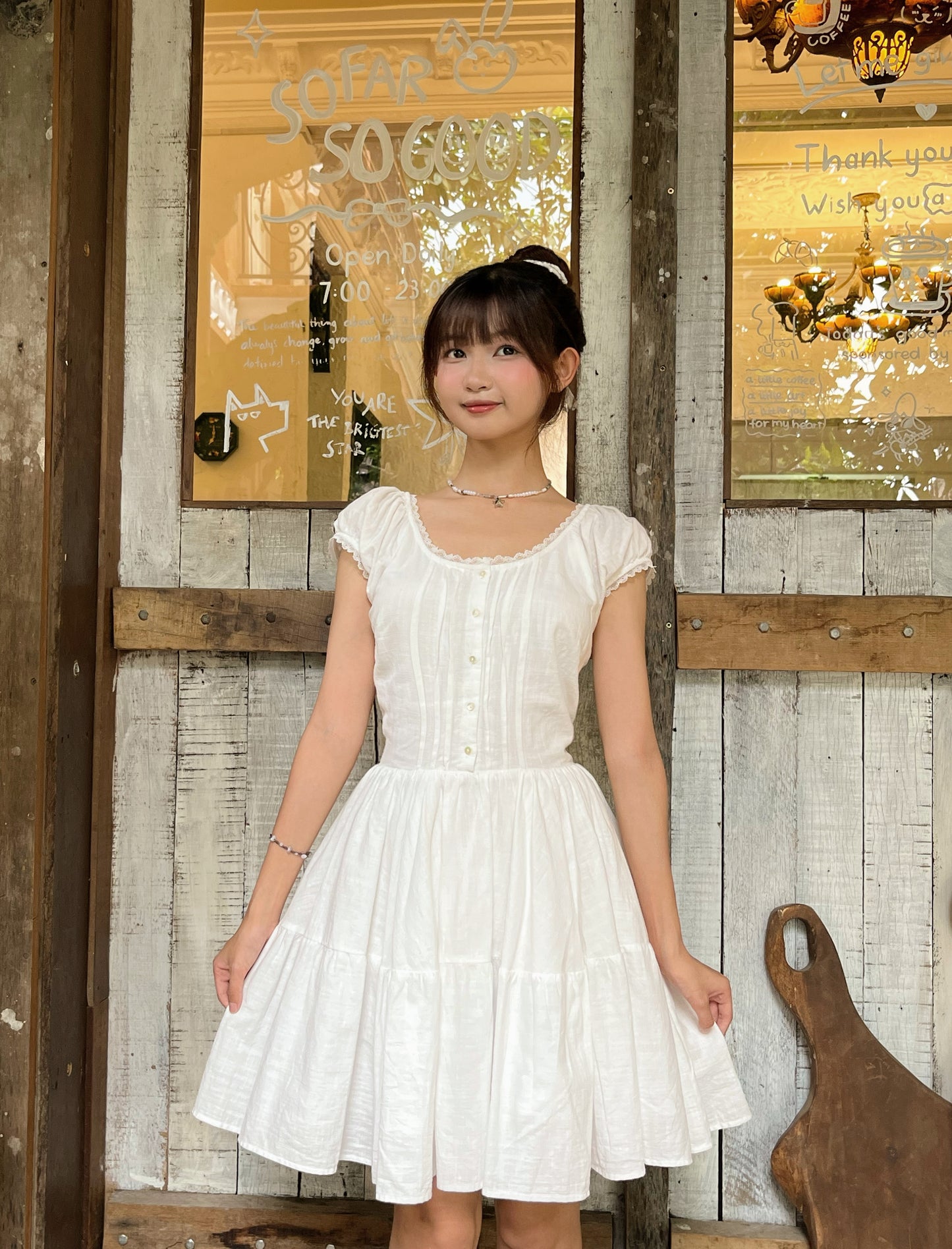 Sawako White Dress
